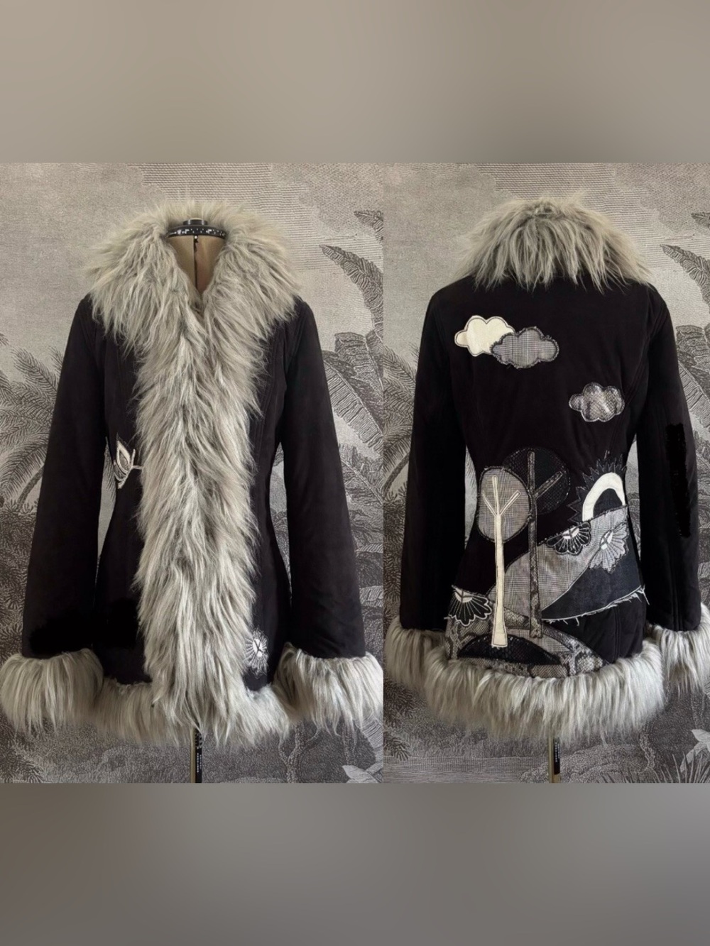 Miss Sixty penny lane fur coat